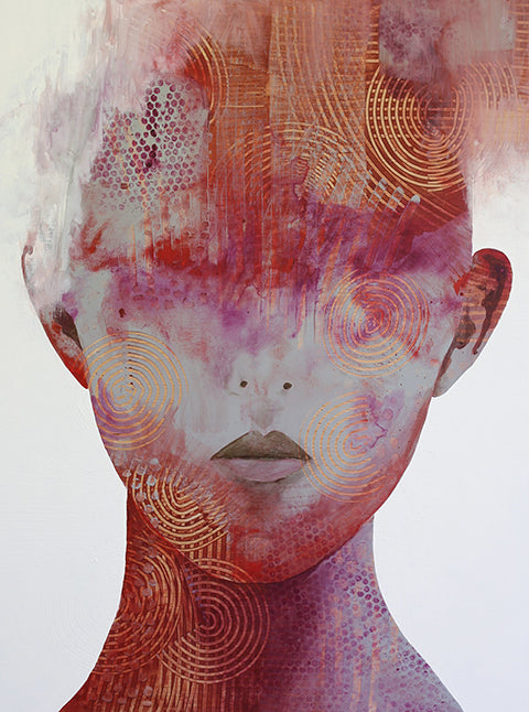 Vitality | Mixed Media | 40" x 30" x 1.5"