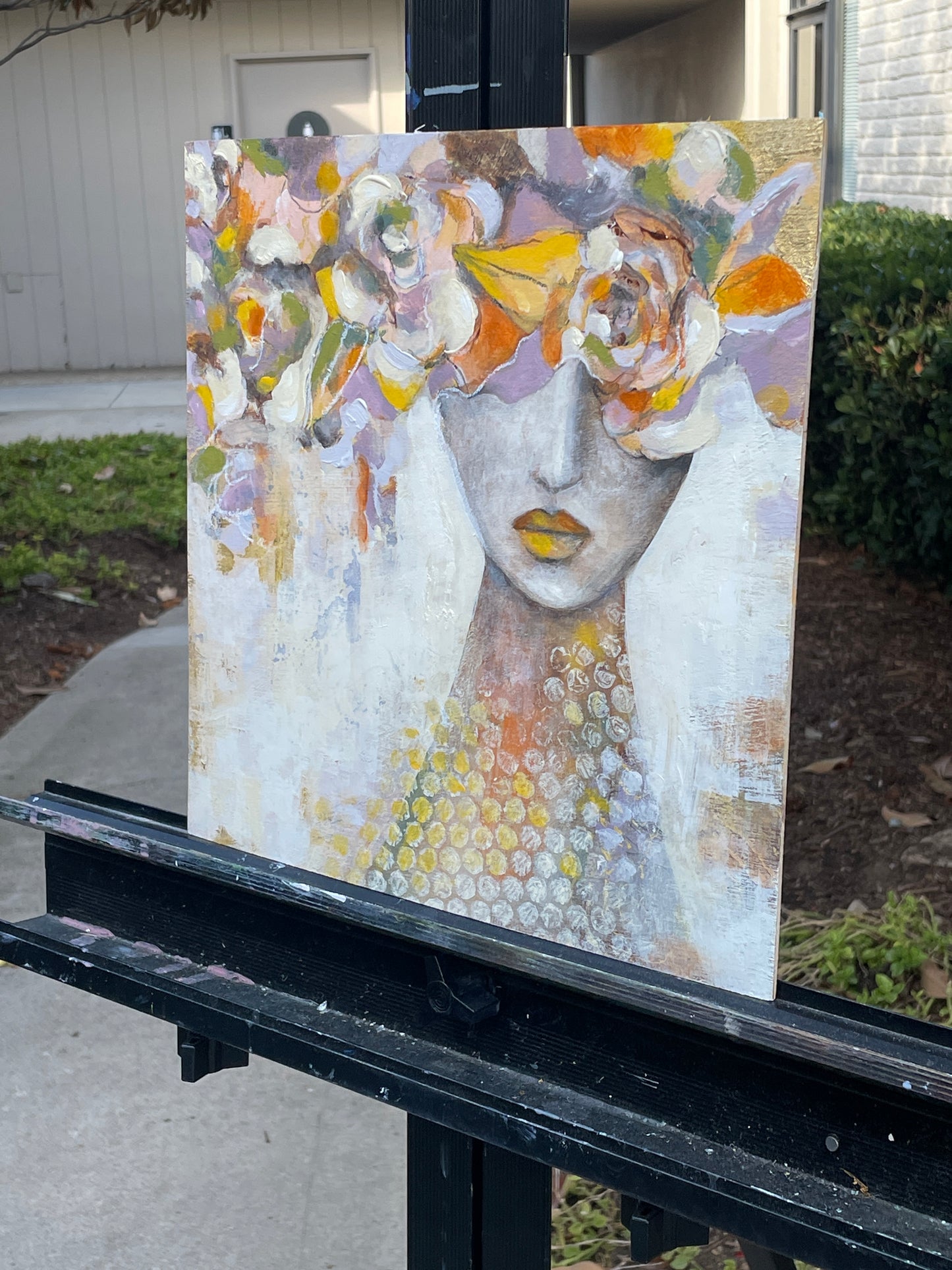 Balance | Oil on Wood | 12" x 12"