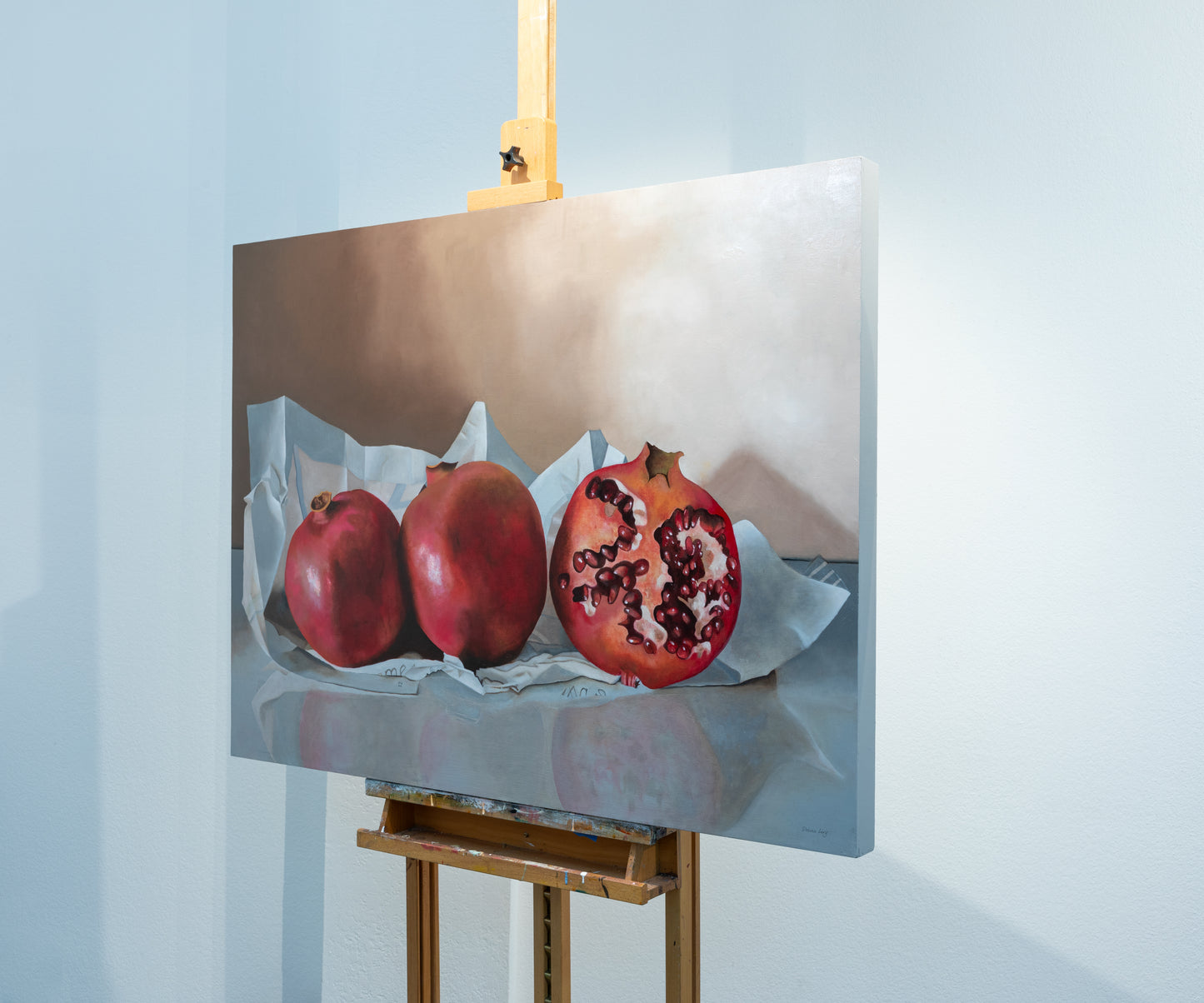 Pomegranates | Oil Painting | 40" x 30" x 1.5"