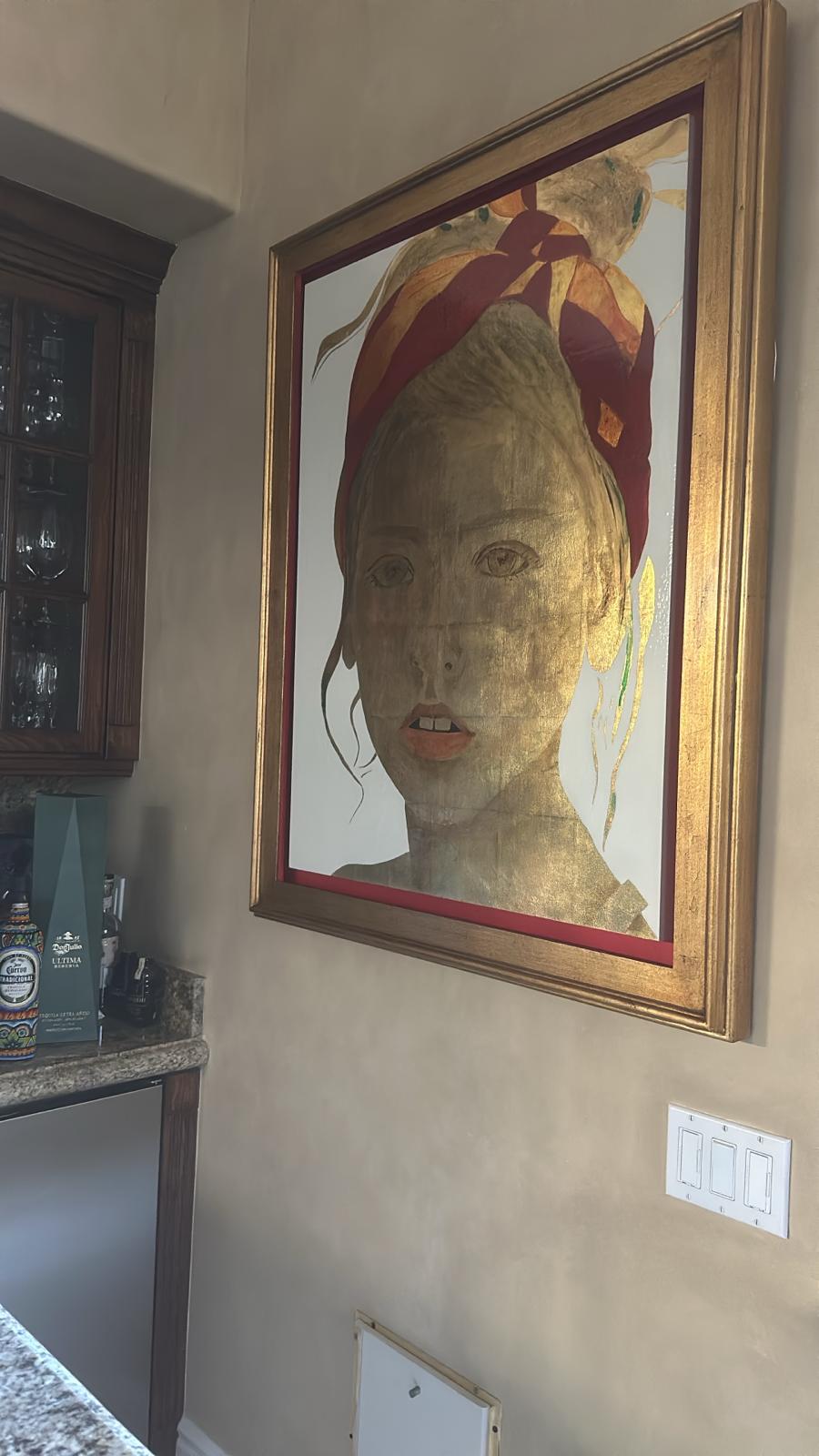 Kind | Gold Leaf  | 40"x 30" x 1.5"