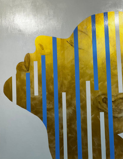 Perfil 1 / Acrylic on Wood Panel / 30"x 40" x 1.5"