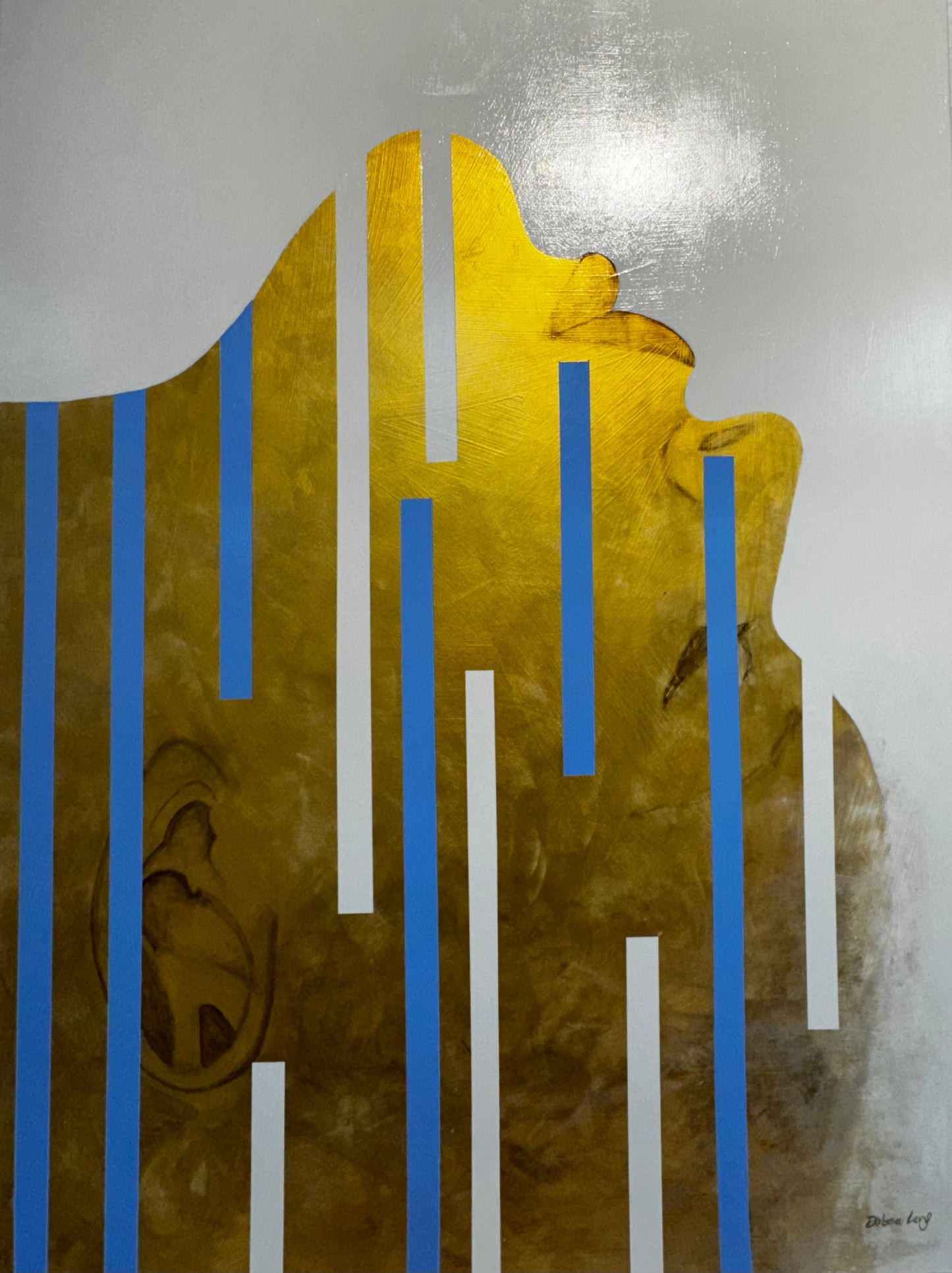 Perfil 2 / Acrylic on wood Panel / 30" x 40" x 1.5"
