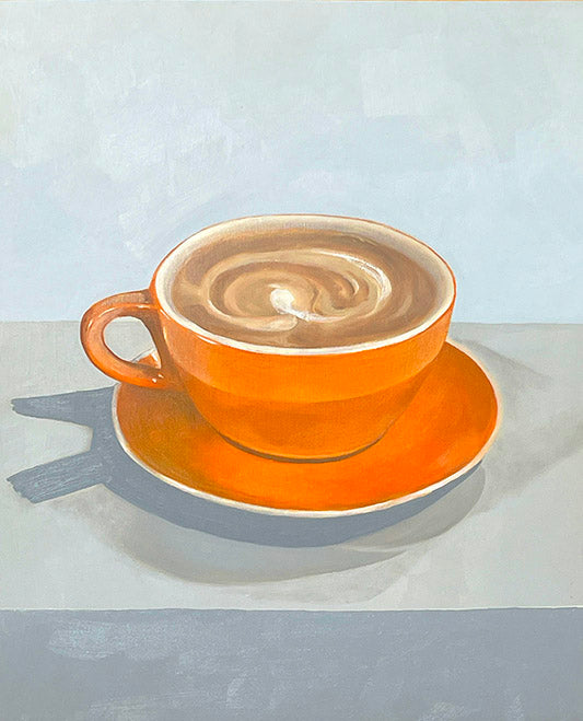 Hot Cocoa | Oil Painting | 14"x 11" x 7/8
